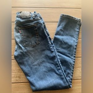 Boys Levi jeans 14 reg 27 x 27 performance 511 slim